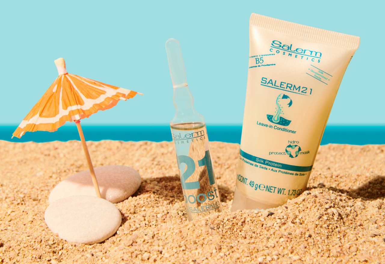 Cómo cuidar tu cabello en verano con Salerm 21 Boost de Salerm Cosmetics